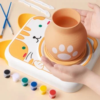 Electric Pottery DIY Kids' Handmade Clay Turntable